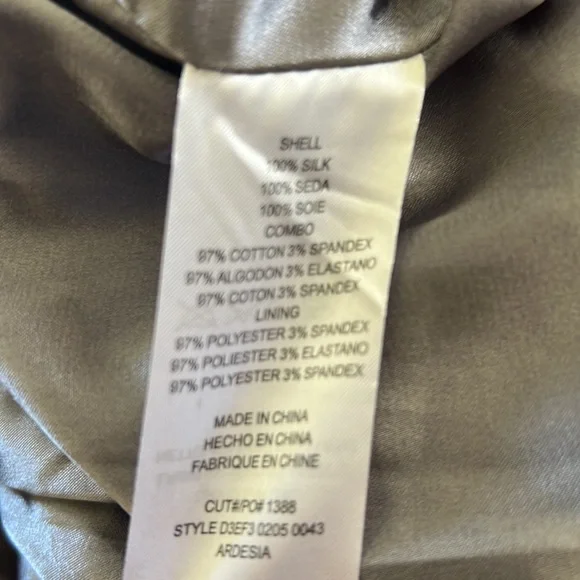 NWT In Add Minus Grey Cami Wrap Dress Beautiful!! - Picture 9 of 9